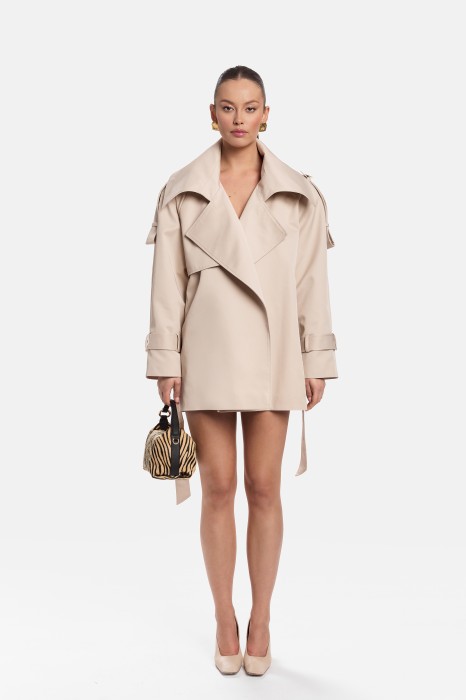 PŁASZCZ BRIDGETT CREAM