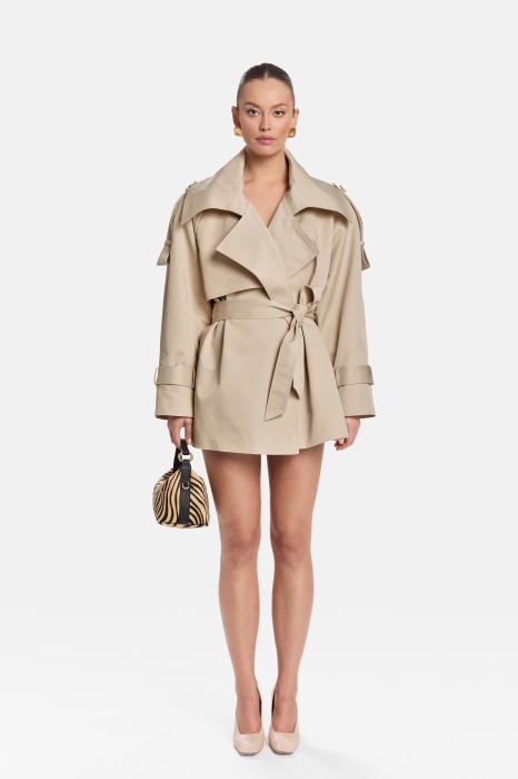 PŁASZCZ BRIDGETT BEIGE