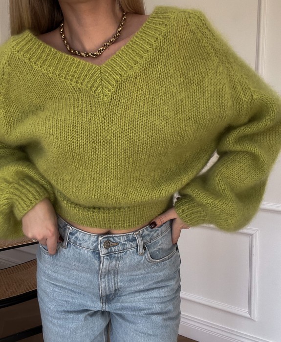 SWETER ANGEL LIME