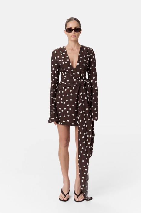 SUKIENKA DOTTIE BROWN