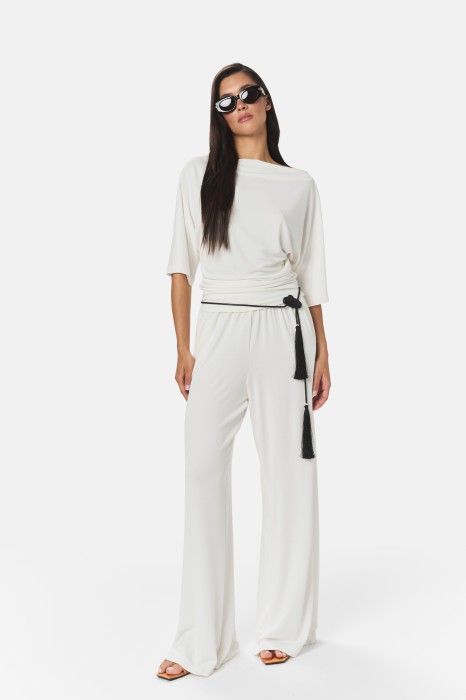 SPODNIE DELMARE WHITE 