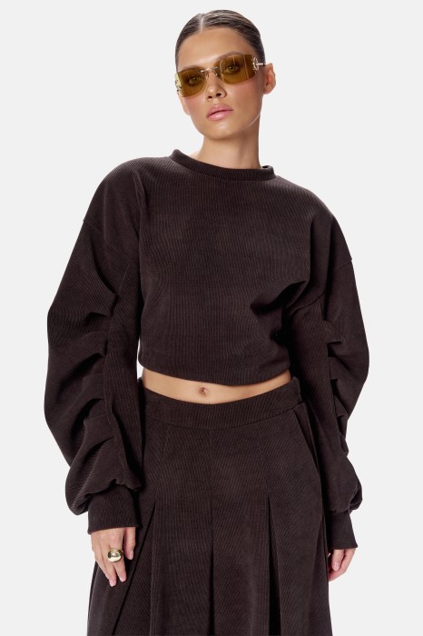 BLUZA BROOKE TAUPE