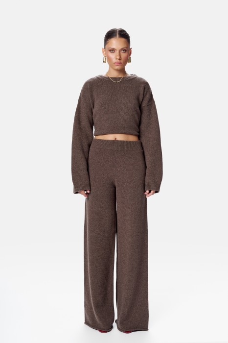 SPODNIE PAIGE TAUPE